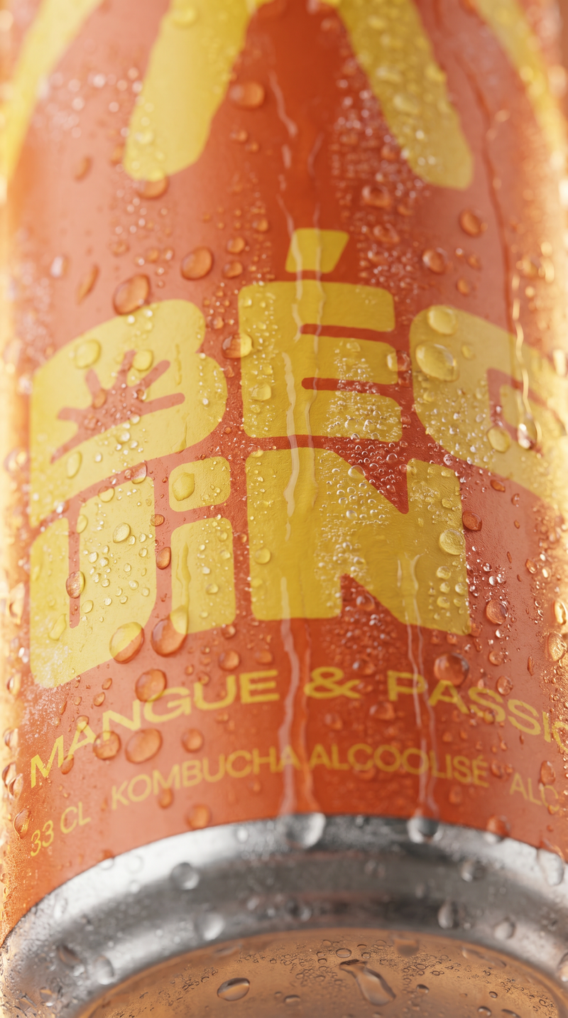 Mangue Passion – Hard Kombucha Bio